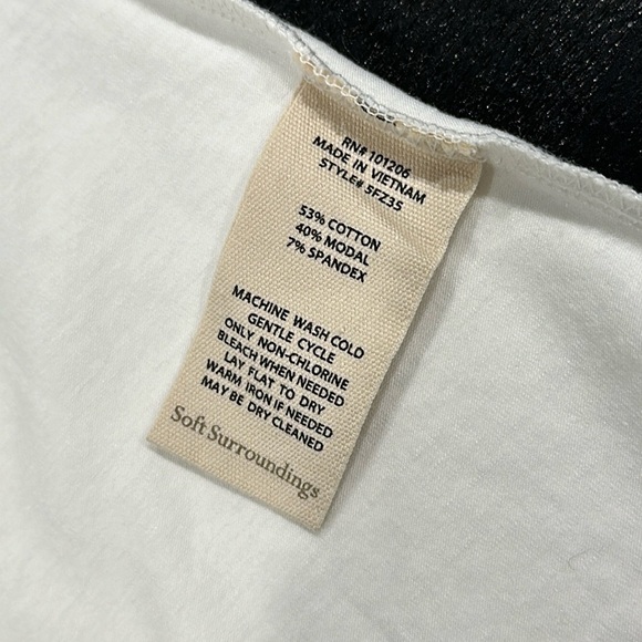 Soft Surroundings Emme Turtleneck Top - 3X - Picture 5 of 7